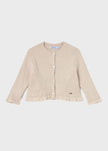 Mayoral Usa Inc Ruffle Trim Knit Cardigan - Little Miss Muffin Children & Home