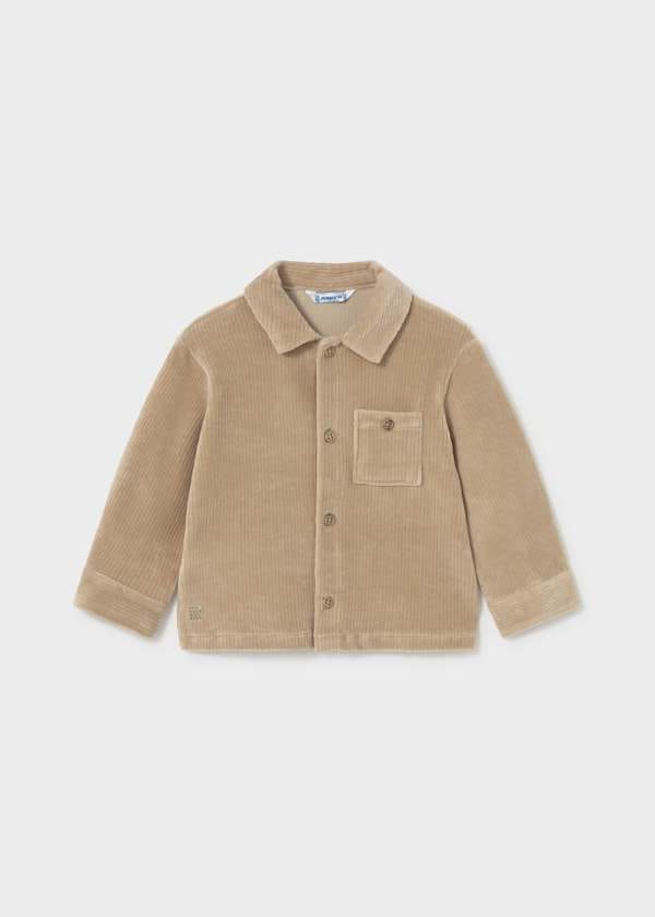 Knit Corduroy Overshirt