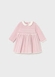 Mayoral Usa Inc Knit Long Sleeve Dress in Quartz Crystal - Little Miss Muffin Children & Home
