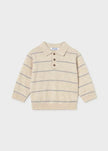 Long Sleeve Knit Polo