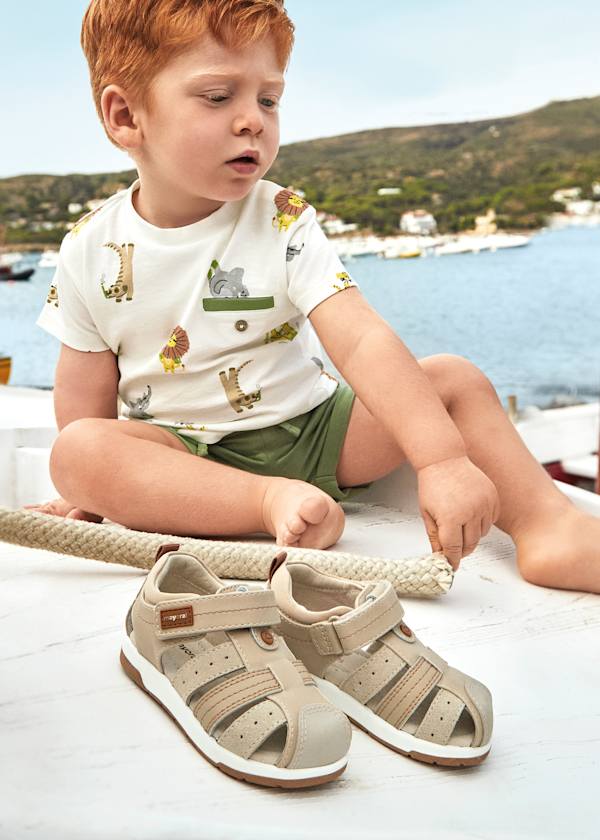 Mayoral Usa Inc Mayoral Leather Sandals - Little Miss Muffin Children & Home