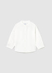 Mayoral Usa Inc Mayoral Long Sleeve Mandarin Collar Button Down Shirt - Little Miss Muffin Children & Home