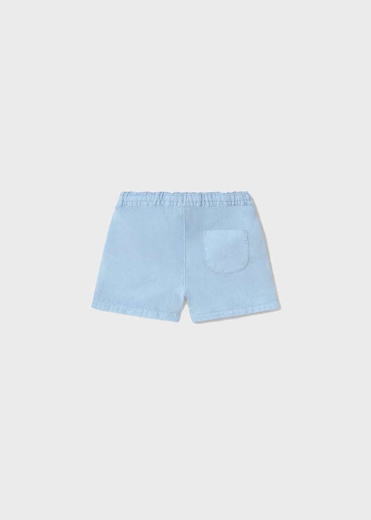 Mayoral Usa Inc Mayoral Linen Bermuda Shorts in Sky - Little Miss Muffin Children & Home
