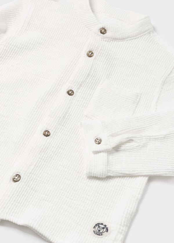 Mayoral Usa Inc Mayoral Long Sleeve Button Up Shirt for Baby - Little Miss Muffin Children & Home