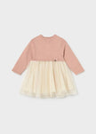 Mayoral Usa Inc Combined Knit & Tulle Dress - Little Miss Muffin Children & Home