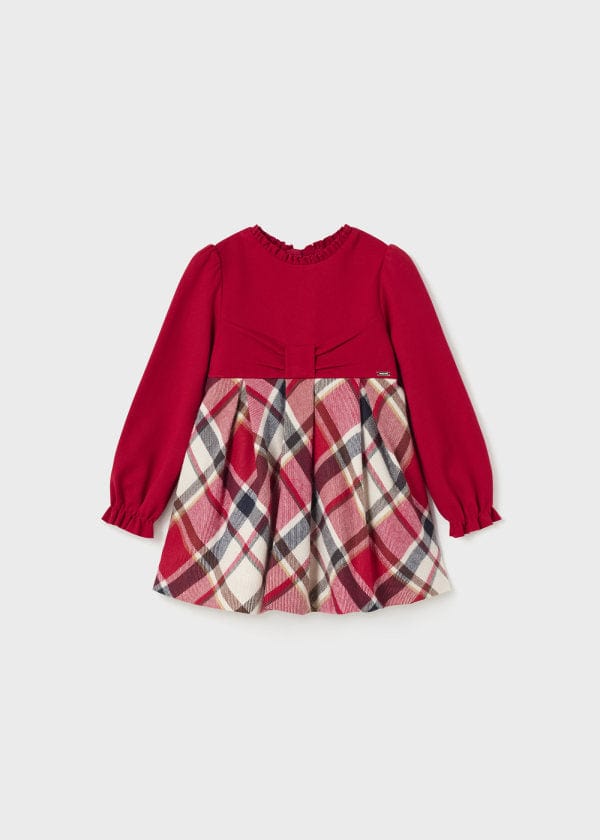 Mayoral Usa Inc Mayoral Plaid Dress for Baby Girl - Little Miss Muffin Children & Home