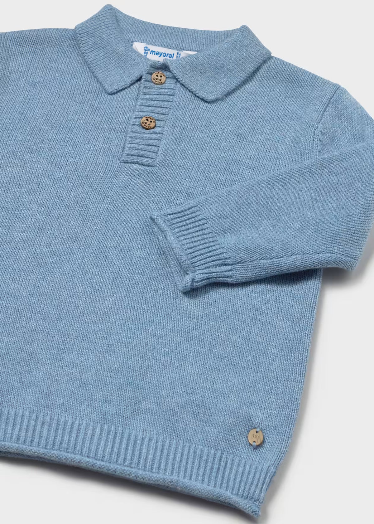 Mayoral Usa Inc Polo Collar Knit Sweater, 2 Colors Available - Little Miss Muffin Children & Home
