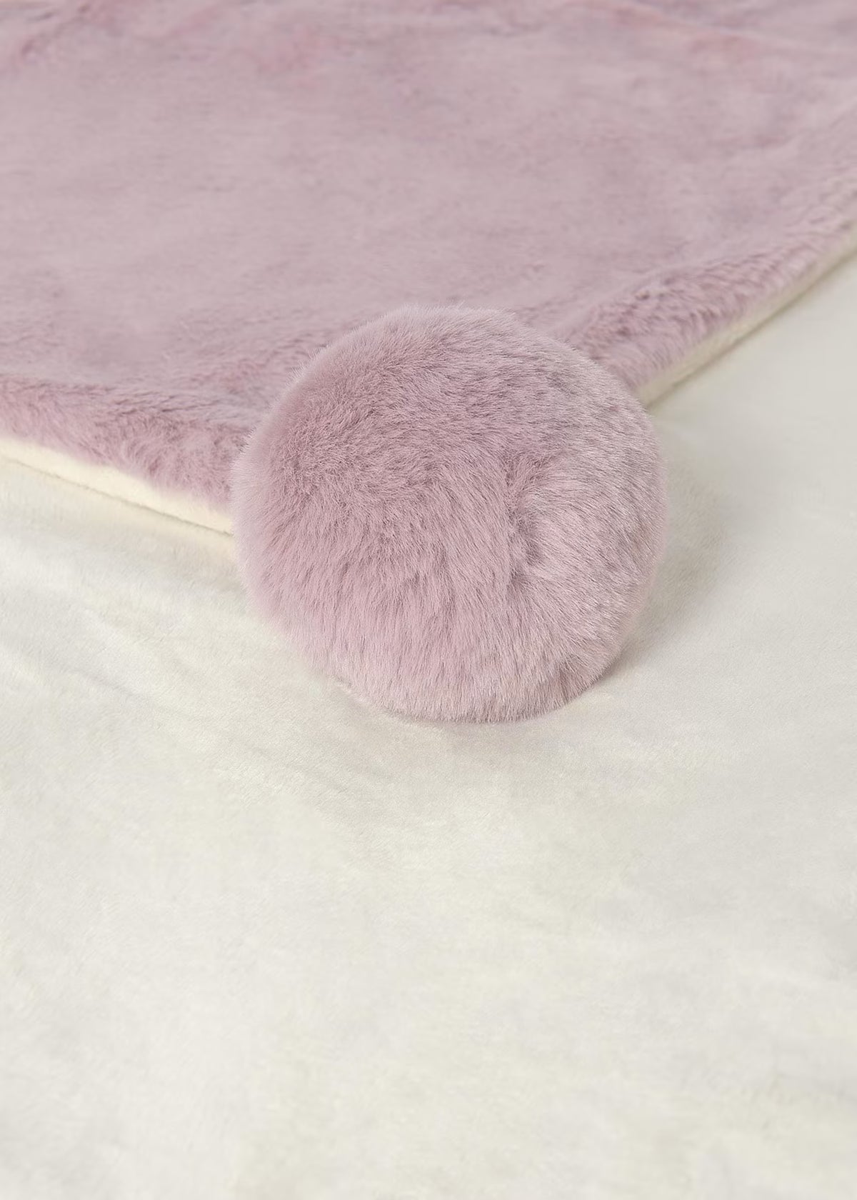 Mayoral Usa Inc Faux Fur Pom-Pom Blanket, 4 Colors Available - Little Miss Muffin Children & Home