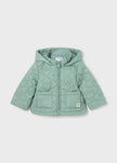 Mayoral Usa Inc Mayoral Baby Quilted Heart Jacket in Emerald - Little Miss Muffin Children & Home