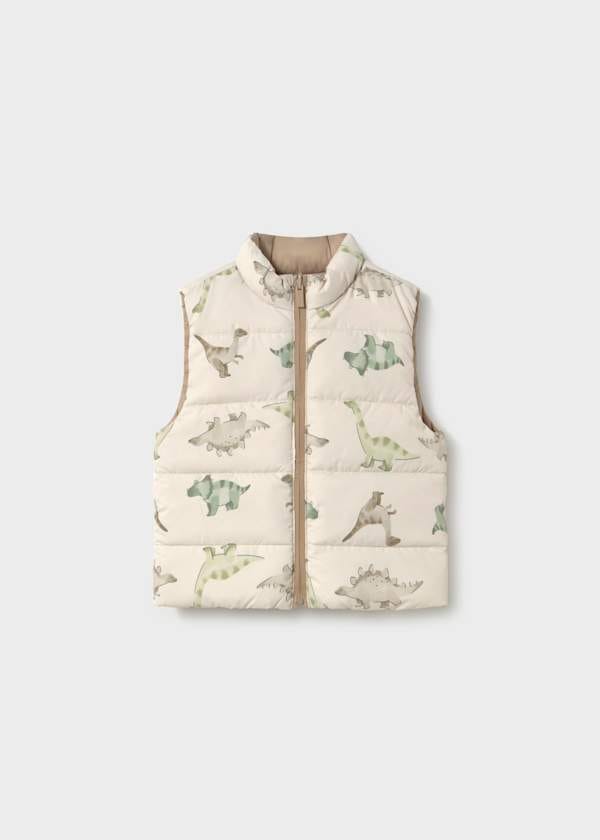 Mayoral Usa Inc Reversible Printed Puffer Vest - Little Miss Muffin Children & Home
