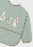 Mayoral Usa Inc Sleeved Baby Bib, 2 Colors Available - Little Miss Muffin Children & Home