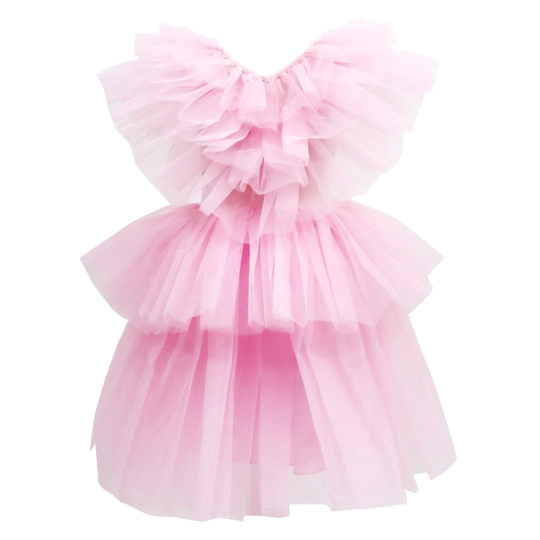 Claris the Chicest Mouse in Paris™ Fashion Ruffled Tulle Dress in Pink