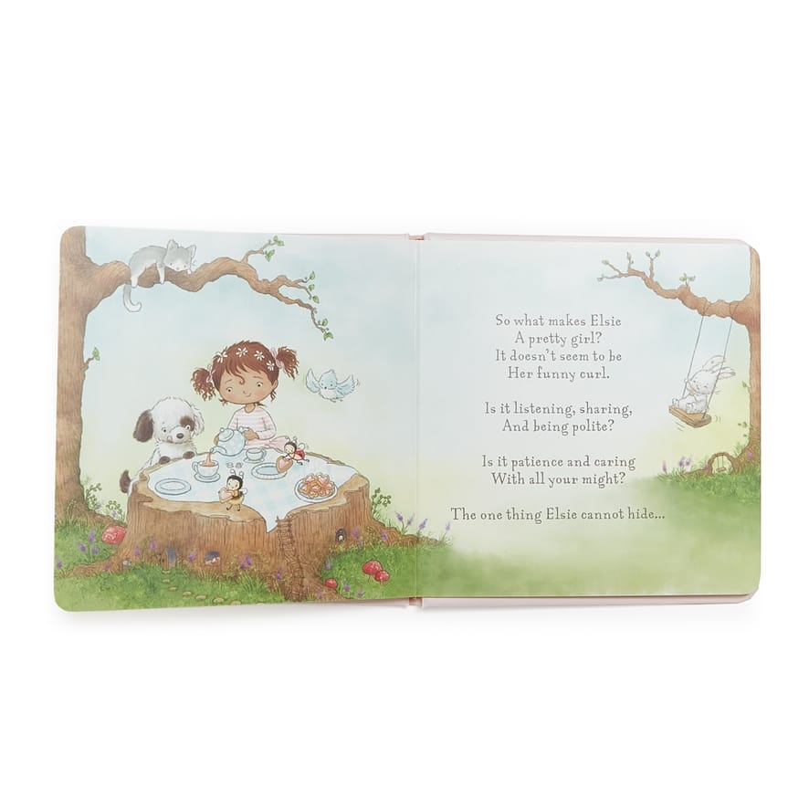 Brown Hair A Pretty Girl Board Book by Bunnies by the Bay