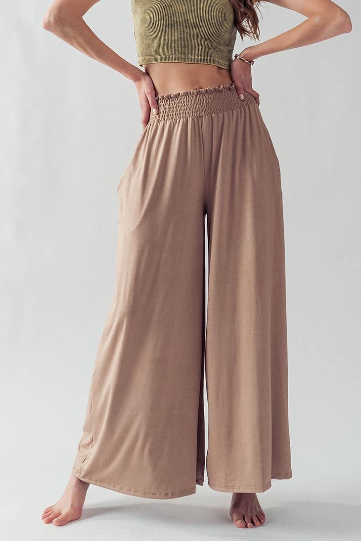 Fashion Week Fashion Week Modal Wide Leg Pants - Little Miss Muffin Children & Home