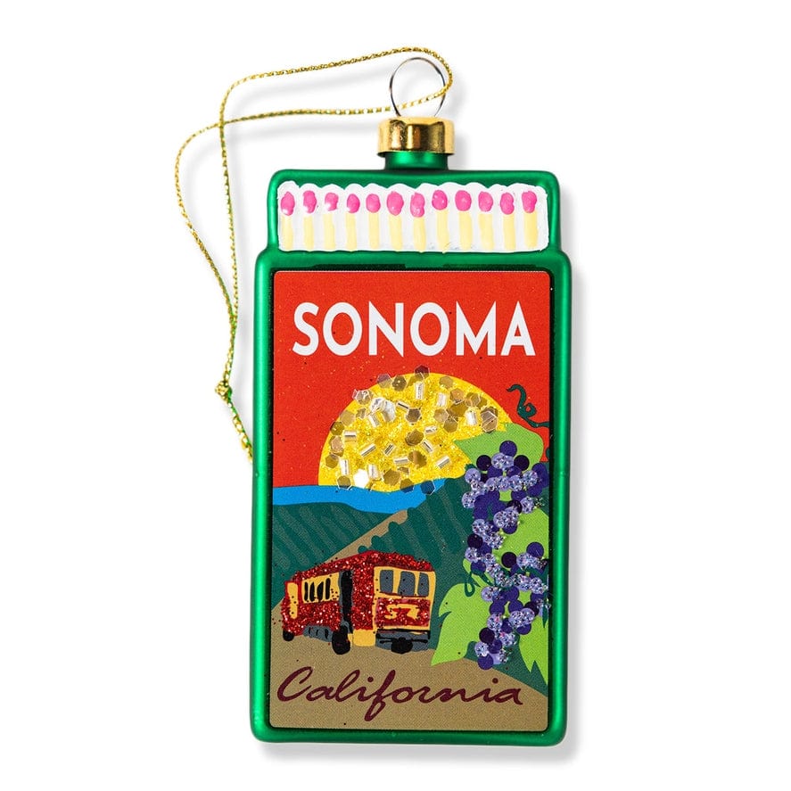 Furbish Studio Sonoma Matchbook Ornament - Little Miss Muffin Children & Home