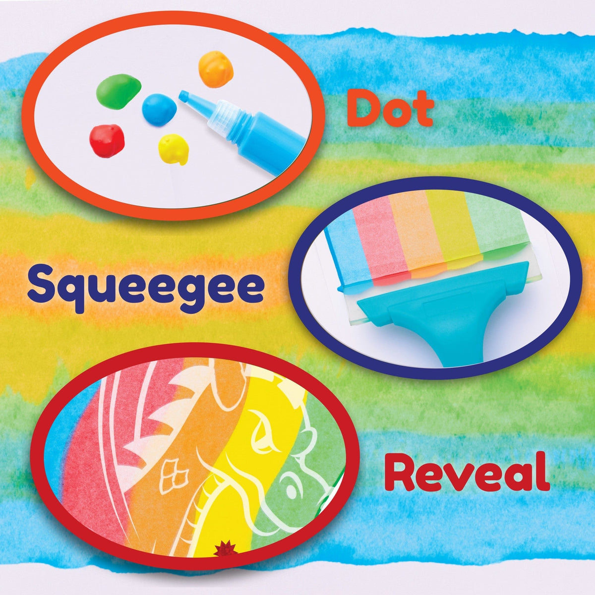 Faber Castell Faber Castell Magic Reveal Squeegee Art Dragon - Little Miss Muffin Children & Home