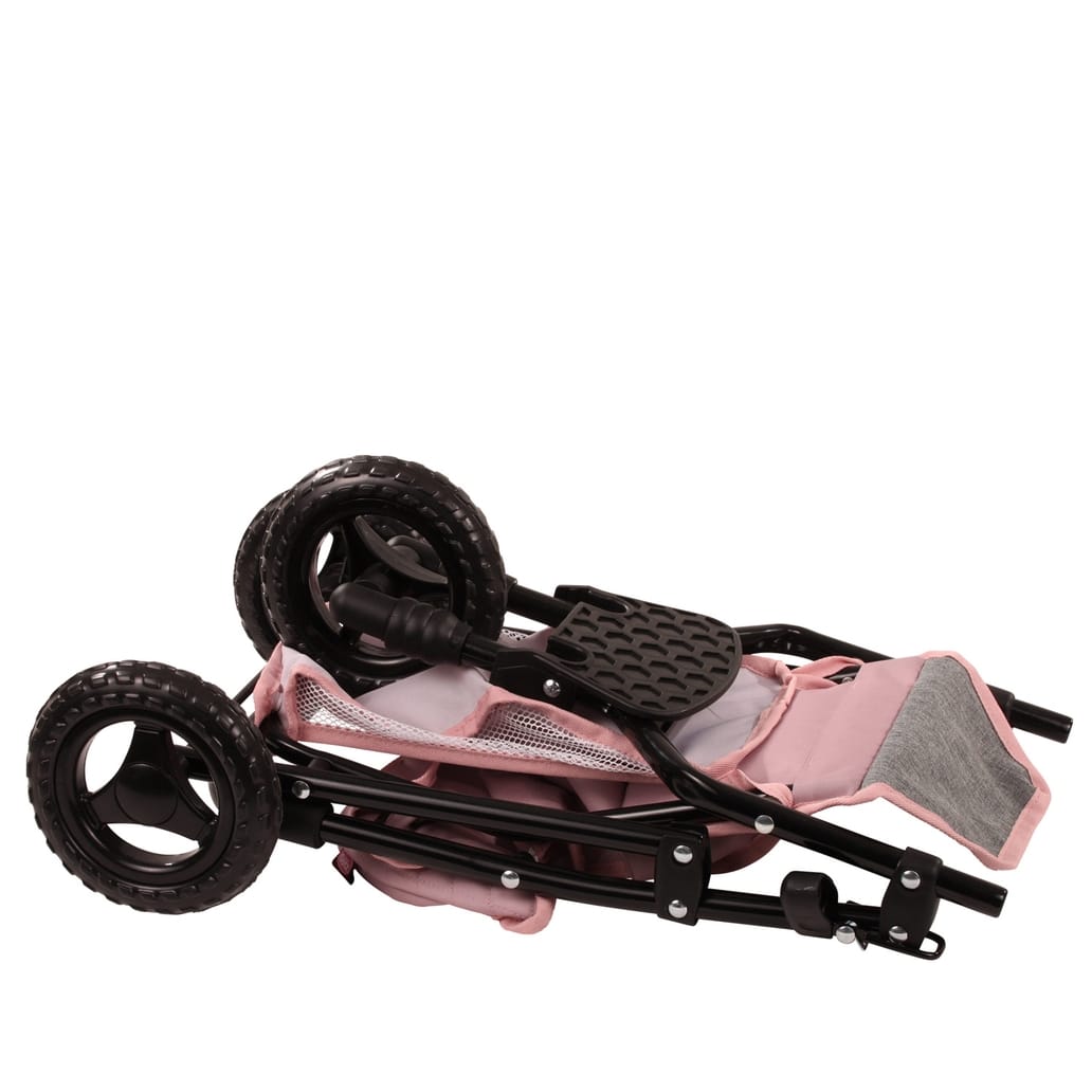 Gotz Gotz Soft Mood 3-Wheel Foldable Doll Stroller, Rose & Grey - Little Miss Muffin Children & Home