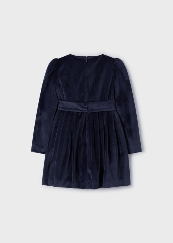 Mayoral Usa Inc Mayoral Belted Velvet Dress - Little Miss Muffin Children & Home