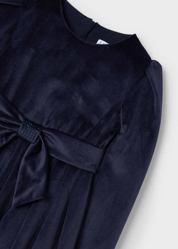 Mayoral Usa Inc Mayoral Belted Velvet Dress - Little Miss Muffin Children & Home