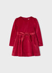 Mayoral Usa Inc Mayoral Belted Velvet Dress - Little Miss Muffin Children & Home