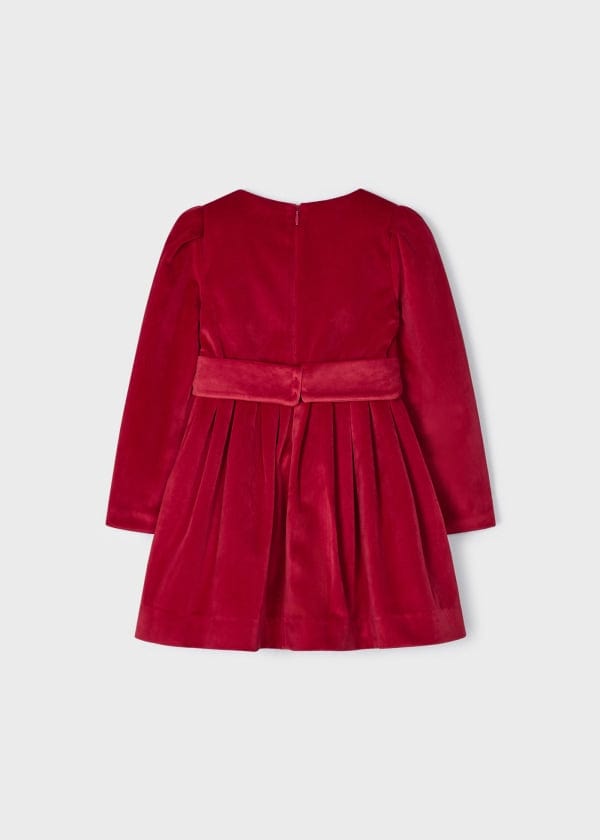 Mayoral Usa Inc Mayoral Belted Velvet Dress - Little Miss Muffin Children & Home
