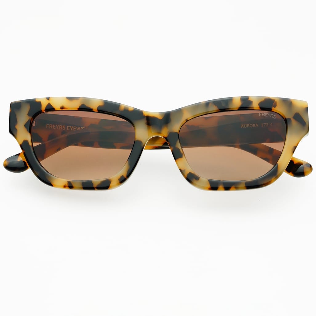 Freyrs Eyewear Aurora Acetate Cat Eye Sunglasses Milky Tortoise - Little Miss Muffin Children & Home