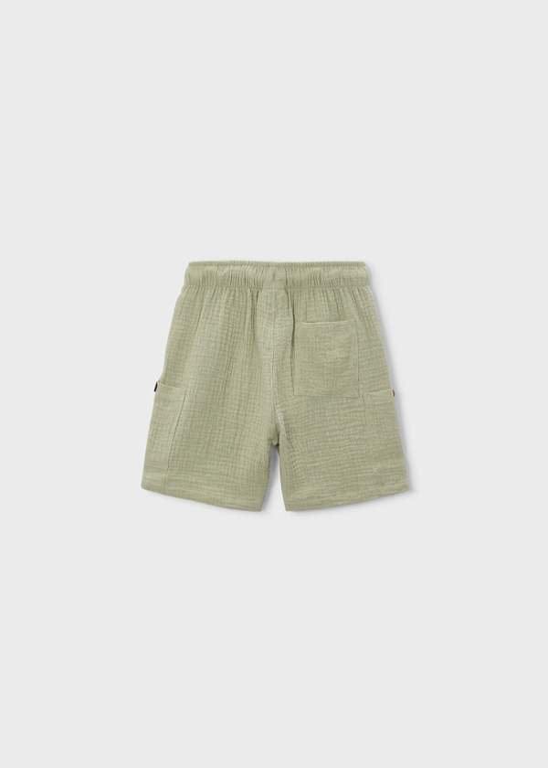 Mayoral Usa Inc Bambula Cotton Shorts in Bamboo - Little Miss Muffin Children & Home