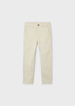 Mayoral Usa Inc Mayoral Chino Pants in Dark Cream - Little Miss Muffin Children & Home