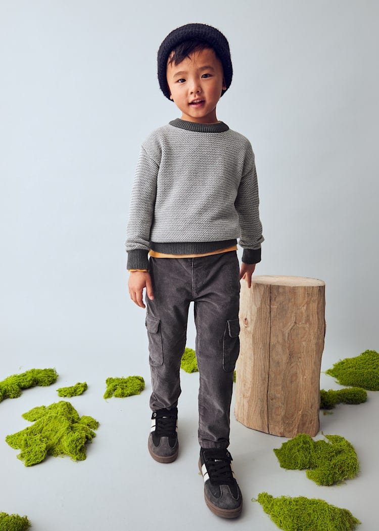 corduroy cargo pants with pockets