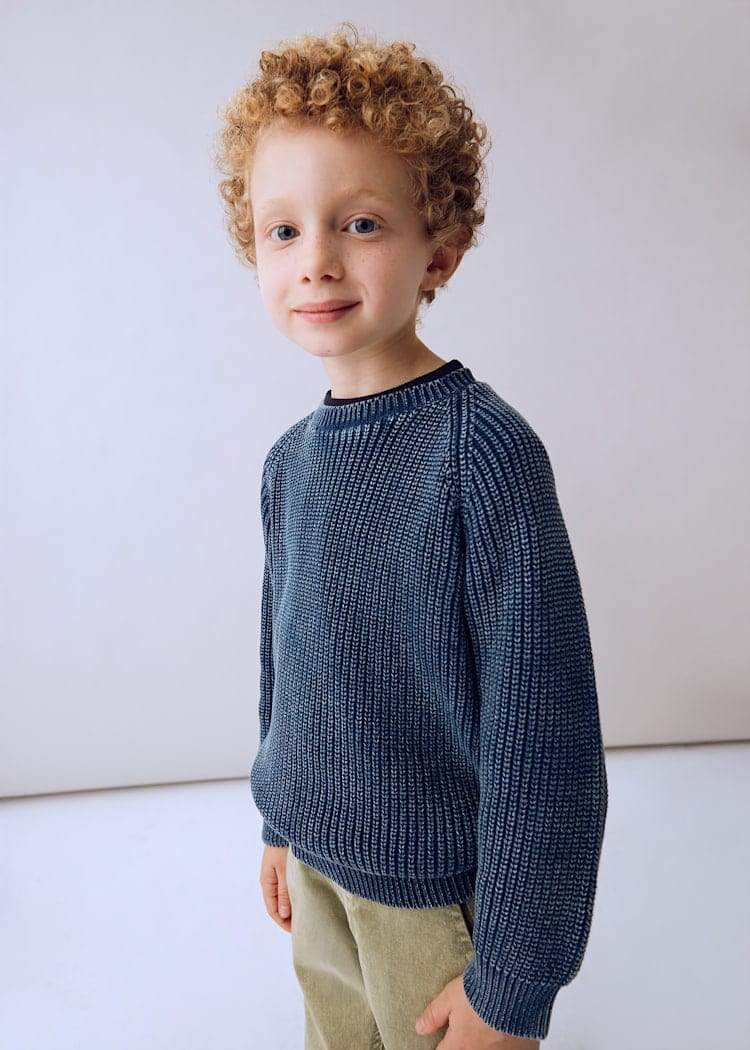 Mayoral Usa Inc Ribbed Knit Sweater - Little Miss Muffin Children & Home