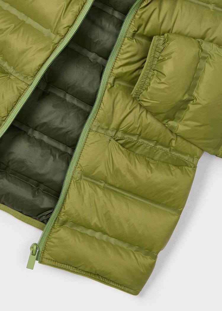 Mayoral Usa Inc Mayoral Quilted Puffer Coat in Pesto - Little Miss Muffin Children & Home