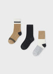 Mayoral Usa Inc Mayoral 3-Pair Sock Set for Boys - Little Miss Muffin Children & Home