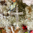 bronze slate cross ornament