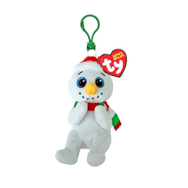 Ty Inc Ty Inc Beanie Bellies Brrrnard Snowman Clip - Little Miss Muffin Children & Home