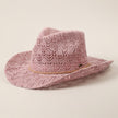 Fashion City Fashion City Lace Pattern Braided Band Deco Adjustable Sun Hat - Little Miss Muffin Children & Home