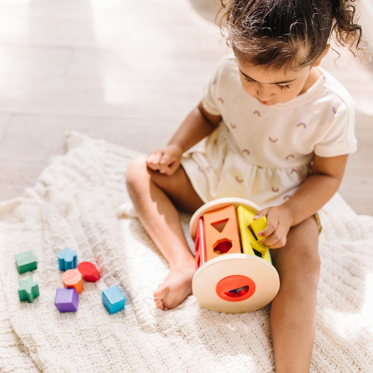 Melissa & Doug Melissa & Doug Match & Roll Shape Sorter - Little Miss Muffin Children & Home