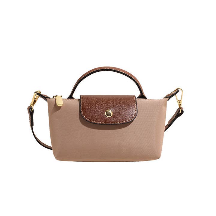 Sweetkama Khaki Color Block Flap Crossbody Phone Wallet Bag - Little Miss Muffin Children & Home