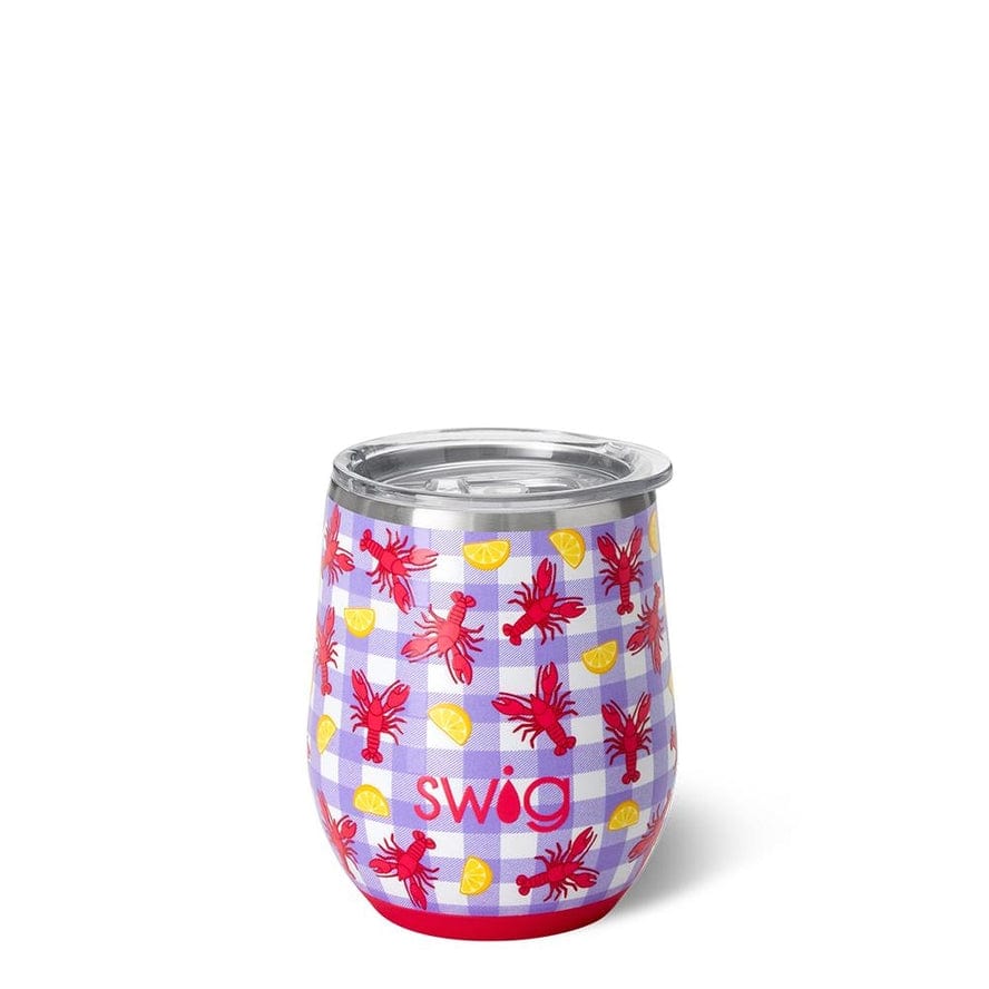 Swig Life Swig Life Let the Good Times Boil Stemless Wine Cup (12oz) - Little Miss Muffin Children & Home