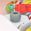 Round Shaped Solid Ceramic Toothbrush Holder/Pen Stand