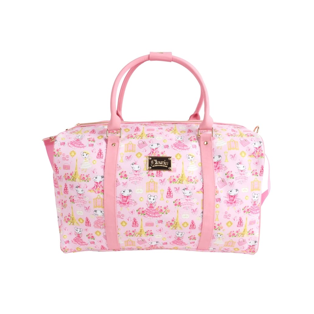 Pink Poppy Pink Poppy Claris the Chicest Mouse in Paris Duffle Bag - Little Miss Muffin Children & Home