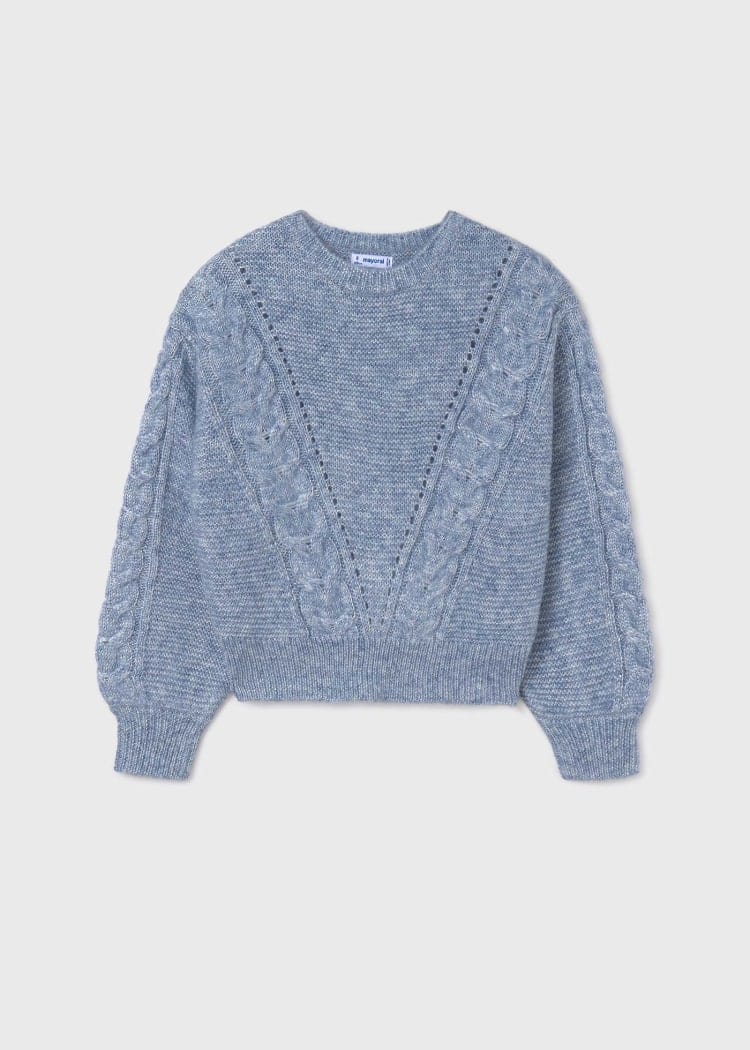 Mayoral Usa Inc Mayoral Cable Knit Sweater - Little Miss Muffin Children & Home