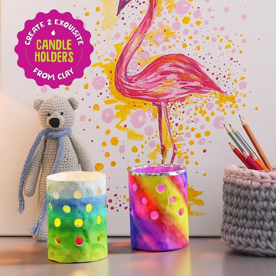 Dan&Darci Dan&Darci Light-Up Clay Lanterns Making Kit - Little Miss Muffin Children & Home
