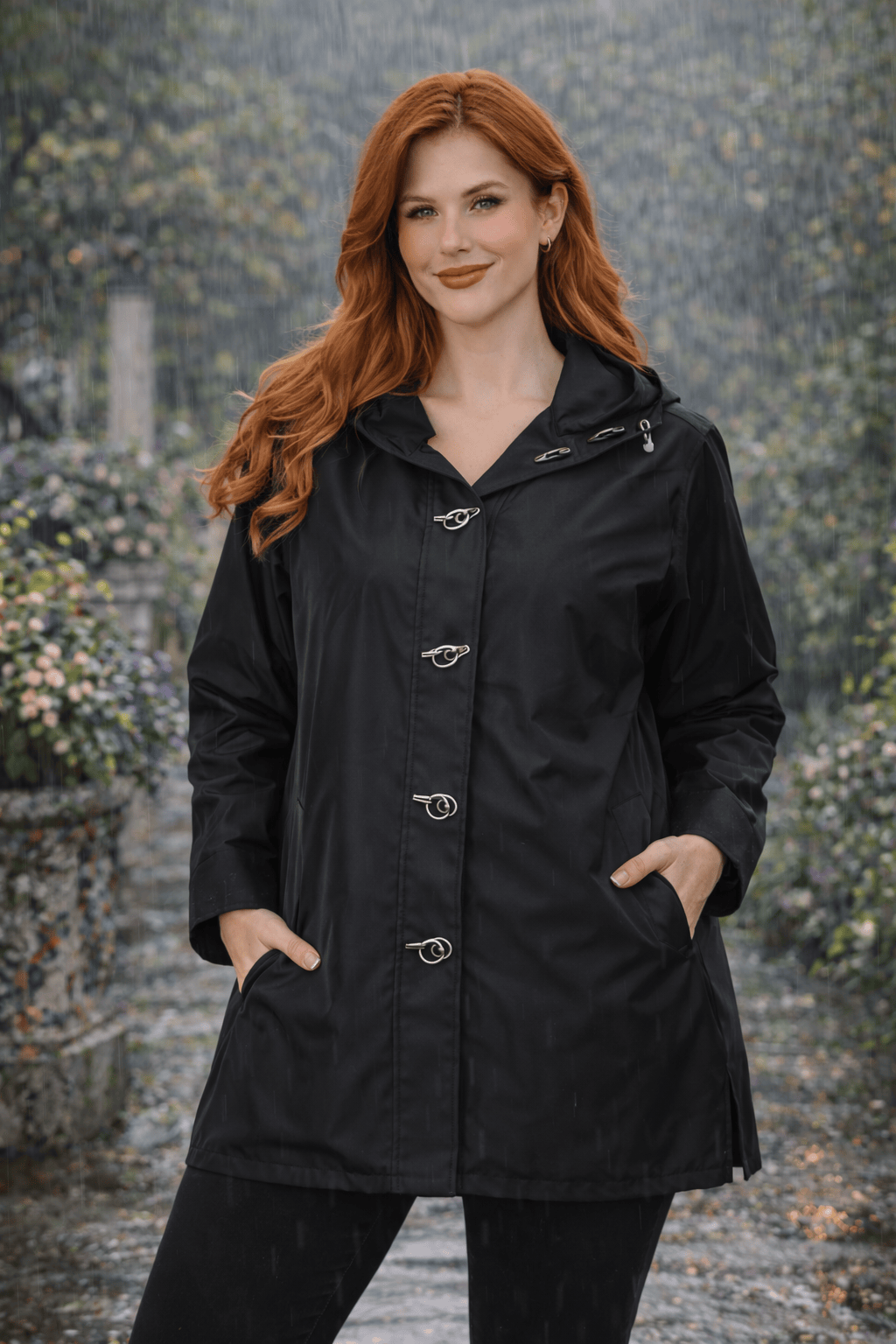 Aria Collection Adele Bloch Bauer II Reversible Toggle Raincoat - Little Miss Muffin Children & Home
