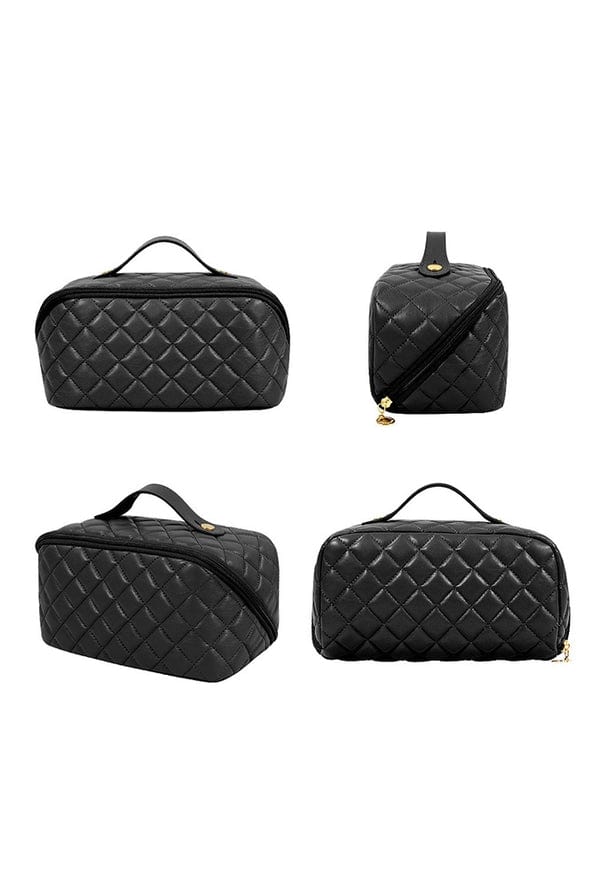 Unishe PU Leather Zipper Cosmetic Bag - Little Miss Muffin Children & Home