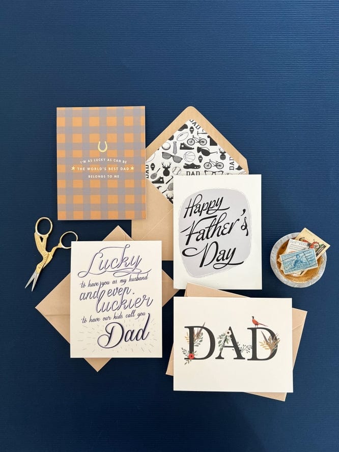 Ginger P Designs Father’s Day Graphics Greeting Card - Little Miss Muffin Children & Home