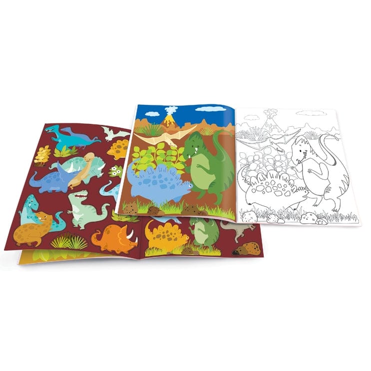 The Piggy Story The Piggy Story Dry Erase Coloring Book Dinosaur World - Little Miss Muffin Children & Home