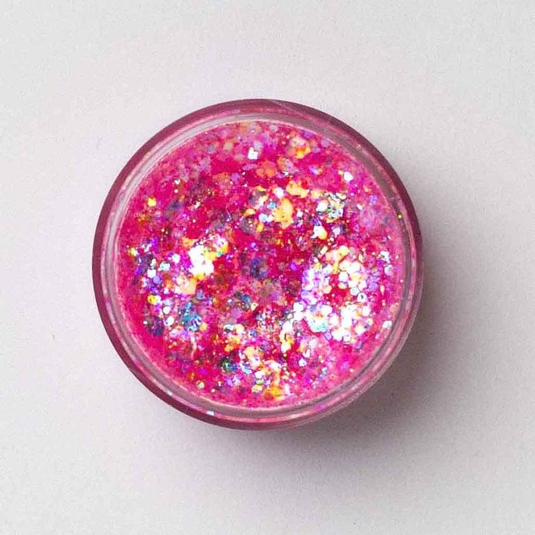 Galexie Glister Galexie Glister "Pink Glow" Neon Pink Glitter Gel - Hair, Face, Body - Little Miss Muffin Children & Home