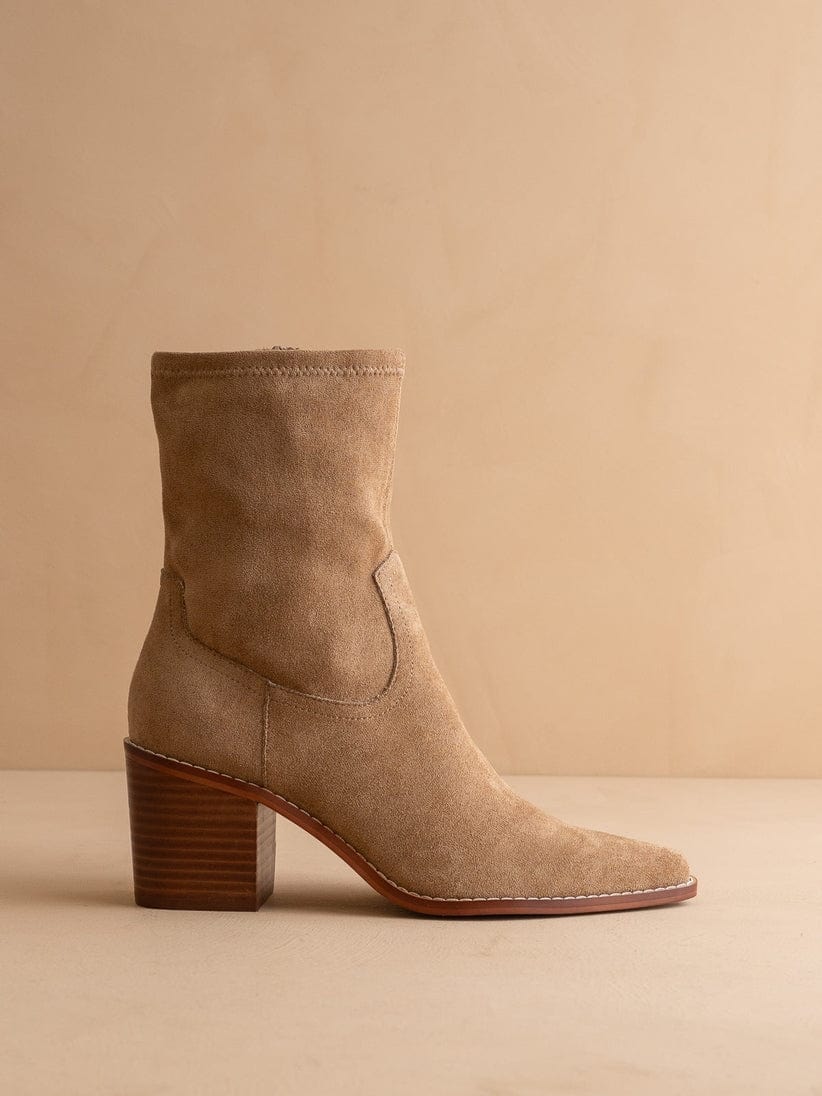 Oasis Society The Vienna Bootie in Latte - Little Miss Muffin Children & Home