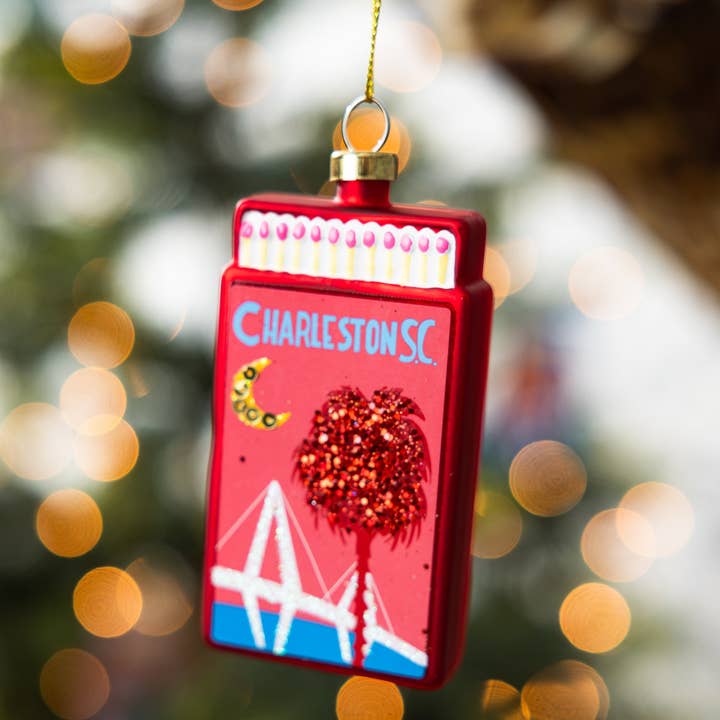 charleston christmas ornament