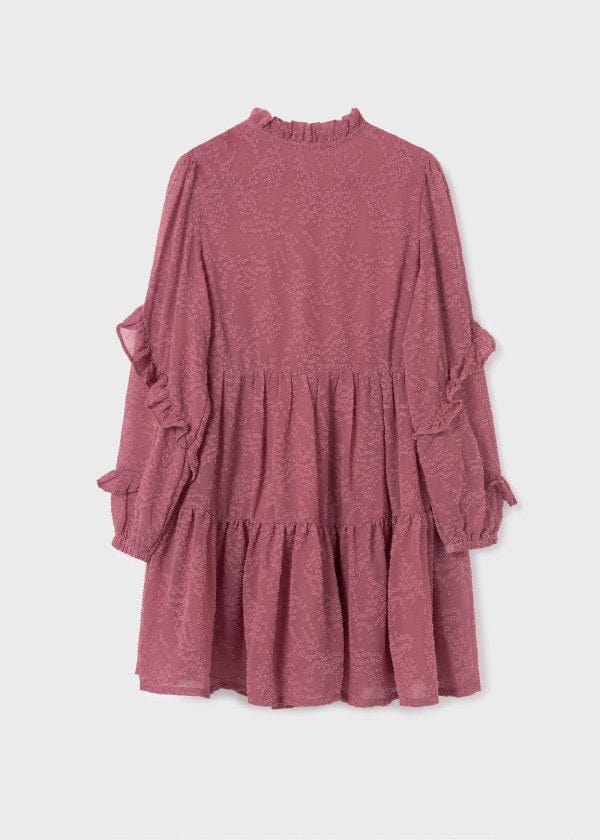 Mayoral Usa Inc Mayoral Chiffon Ruffled Dress for Tween Girl - Little Miss Muffin Children & Home